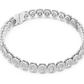 Halo Radiant Cut Lab Diamond Bracelet