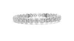 Halo Radiant Cut Lab Diamond Bracelet