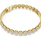 Halo Radiant Cut Lab Diamond Bracelet