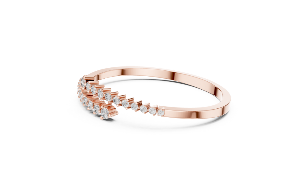 Luxury Round Cut Lab Diamond Bracelet