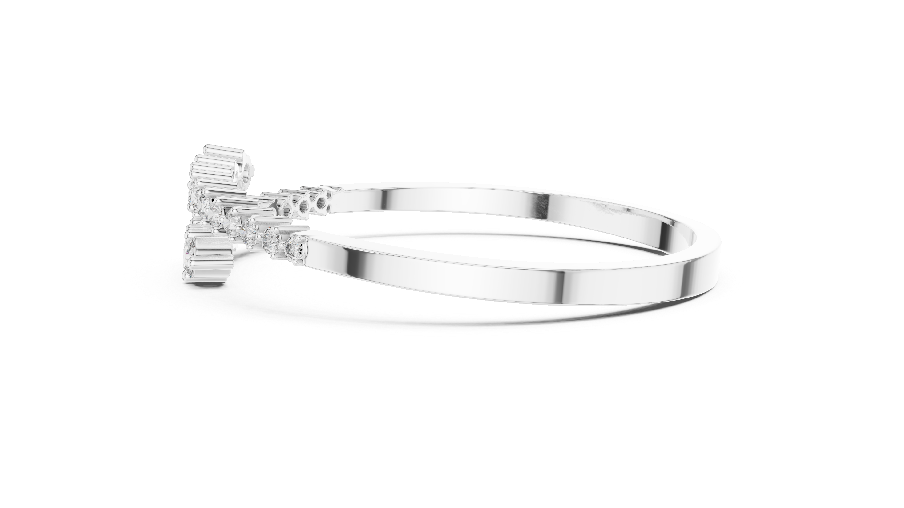 Luxury Round Cut Lab Diamond Bracelet