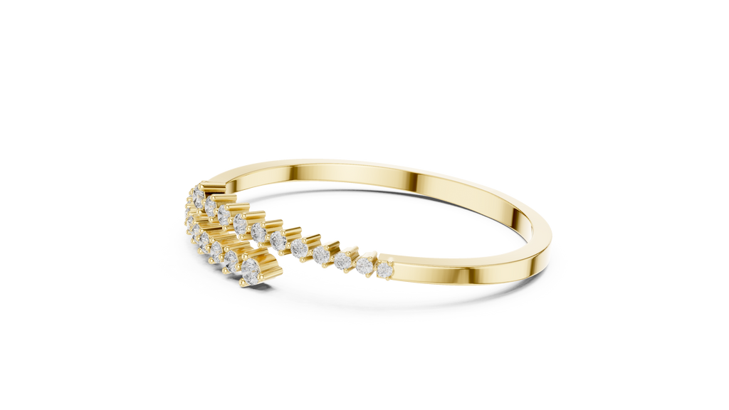 Luxury Round Cut Lab Diamond Bracelet