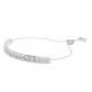 Round Cut Link Chain Diamond Bracelet