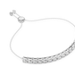 Round Cut Link Chain Diamond Bracelet