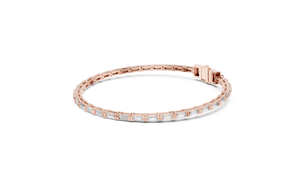 Baguette Cut Eternal Lab Diamond Bracelet