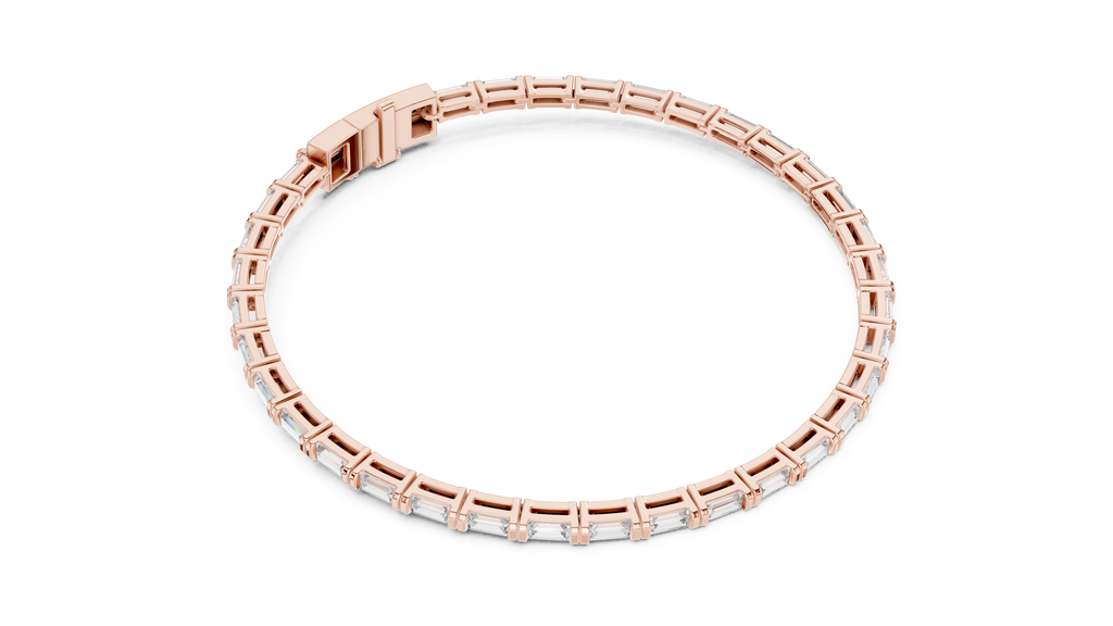 Baguette Cut Eternal Lab Diamond Bracelet