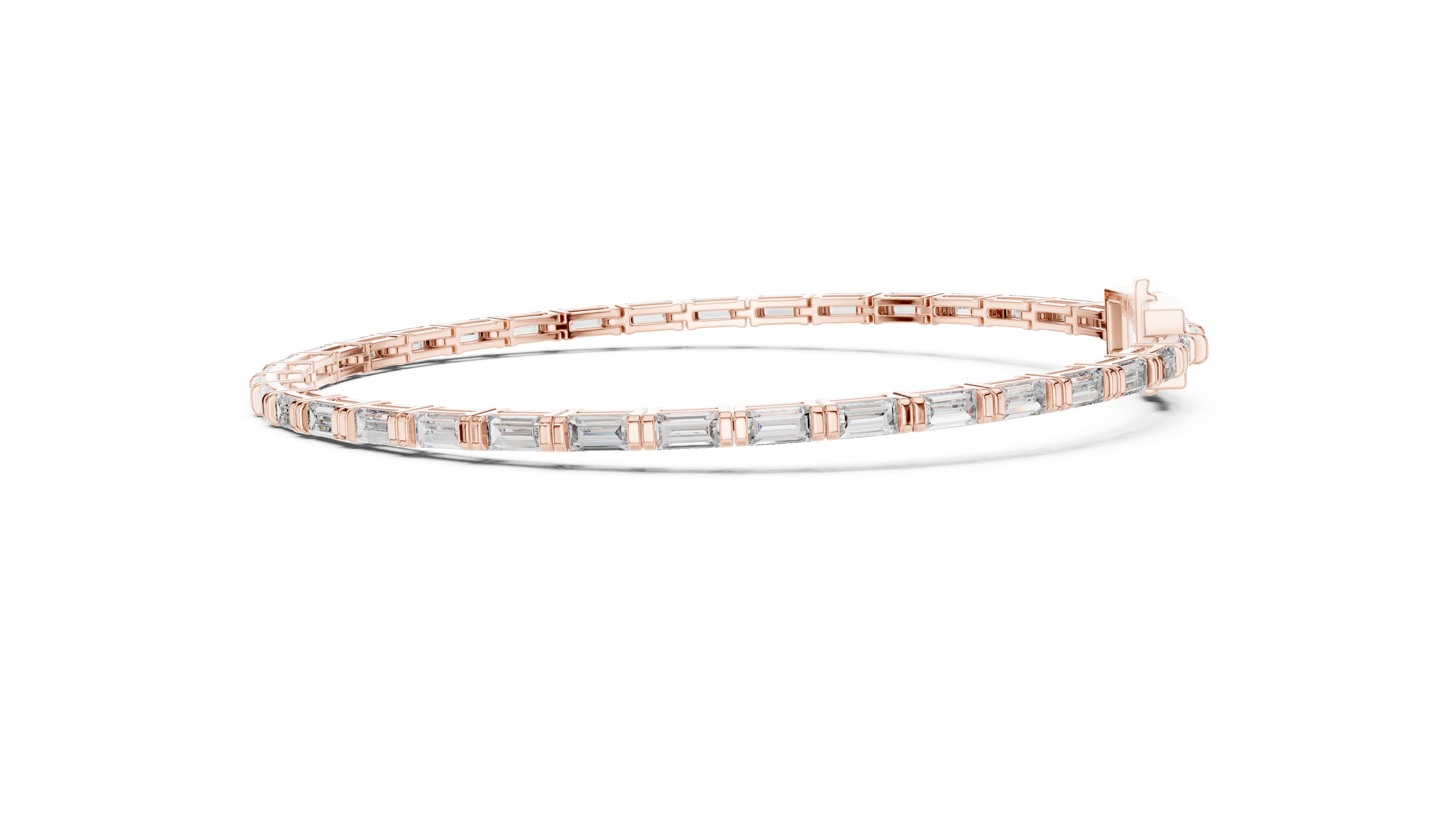 Baguette Cut Eternal Lab Diamond Bracelet