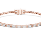 Baguette Cut Eternal Lab Diamond Bracelet