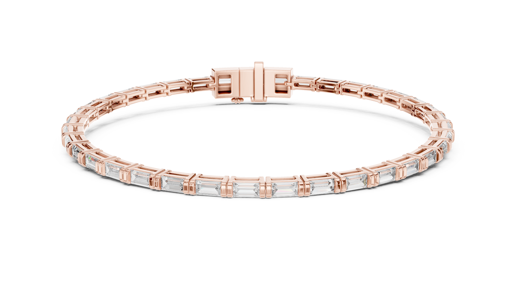 Baguette Cut Eternal Lab Diamond Bracelet