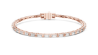 Baguette Cut Eternal Lab Diamond Bracelet