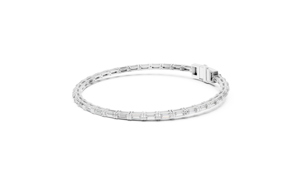 Baguette Cut Eternal Lab Diamond Bracelet