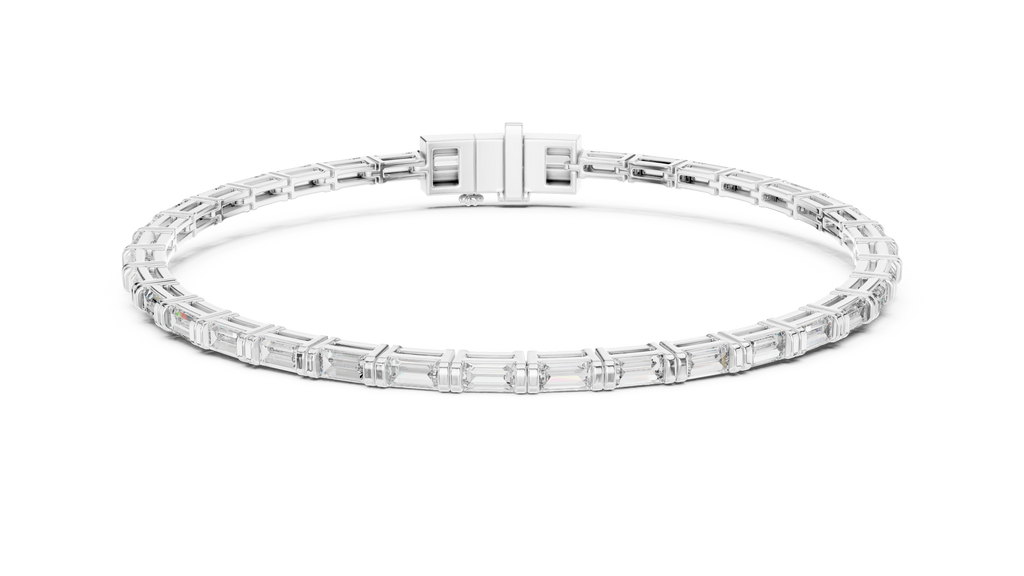 Baguette Cut Eternal Lab Diamond Bracelet