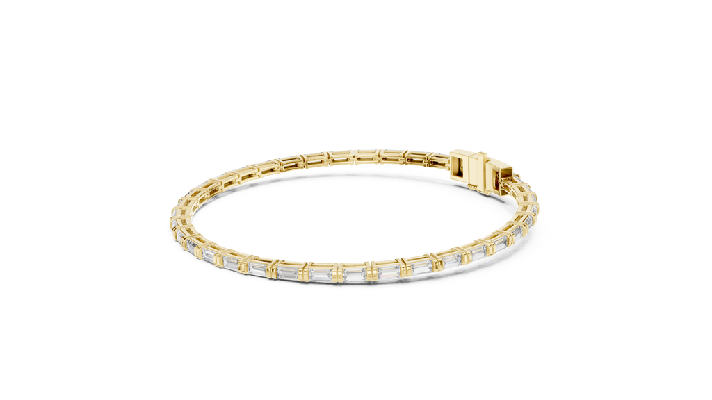 Baguette Cut Eternal Lab Diamond Bracelet