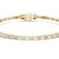 Baguette Cut Eternal Lab Diamond Bracelet