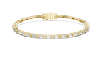Baguette Cut Eternal Lab Diamond Bracelet