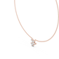 Multi Shape Lab Diamond Floral Pendant