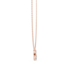 Multi Shape Lab Diamond Floral Pendant