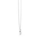 Multi Shape Lab Diamond Floral Pendant