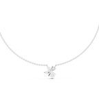 Multi Shape Lab Diamond Floral Pendant