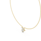 Multi Shape Lab Diamond Floral Pendant