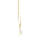 Princess Cut Lab Diamond Halo Pendant