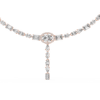 Fancy Multi Shape Lab Grown Diamond Necklace