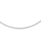 Multiple Round Diamond Majestic Tennis Necklace