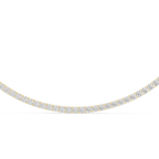 Multiple Round Diamond Majestic Tennis Necklace