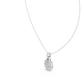 Vintage Halo Cushion Cut Lab Diamond Pendant