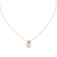 Princess Cut Solitaire Lab Diamond Pendant