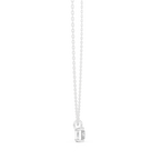 Princess Cut Solitaire Lab Diamond Pendant