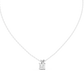 Princess Cut Solitaire Lab Diamond Pendant