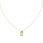 Princess Cut Solitaire Lab Diamond Pendant