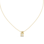 Princess Cut Solitaire Lab Diamond Pendant
