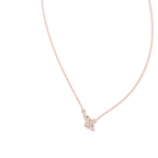 Multiple Round Lab Diamond Butterfly Pendant