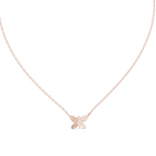 Multiple Round Lab Diamond Butterfly Pendant