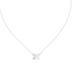 Multiple Round Lab Diamond Butterfly Pendant