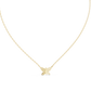 Multiple Round Lab Diamond Butterfly Pendant