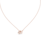 Pear And Emerald Cut Lab Diamond Solitaire Pendant