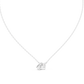 Pear And Emerald Cut Lab Diamond Solitaire Pendant