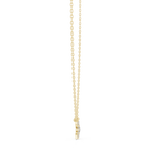 Round Lab Diamond Studded Flower Pendant