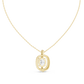 Oval Cut Lab Diamond Pendant With Halo Setting