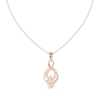Multi Shape Lab Diamond Infinity Pendant