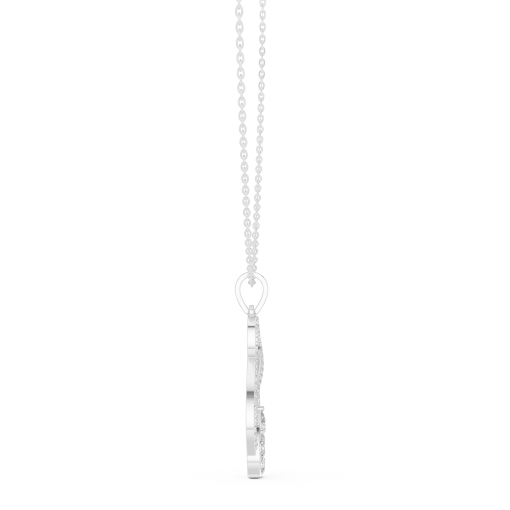 Multi Shape Lab Diamond Infinity Pendant
