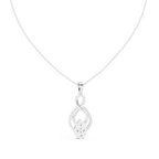 Multi Shape Lab Diamond Infinity Pendant