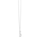 14K Yellow Gold Solitaire Pendant With Round Lab Diamond