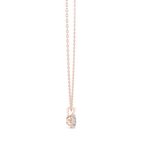 1 Carat Round Cut Lab Diamond Solitaire Pendant