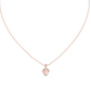 1 Carat Round Cut Lab Diamond Solitaire Pendant