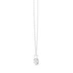 1 Carat Round Cut Lab Diamond Solitaire Pendant