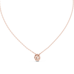 Fancy Oval Cut Halo Lab Diamond Pendant